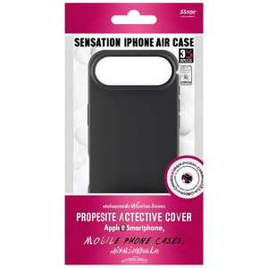 Coque IPHONE Air SENSATION Noir SENSATIONIPH17MAXK - Product Image 2