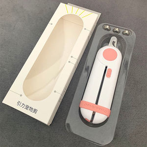 Cortaúñas para mascotas con luz LED UV para recortador de garras de perros y gatos para evitar el corte de la línea de sangre, herramienta de aseo con cuchilla afilada en ángulo - Product Image 6