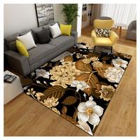 Tapis 3d en forme de fleurs, accessoire populaire au style malaysienne, décoration de salon, Center de maison