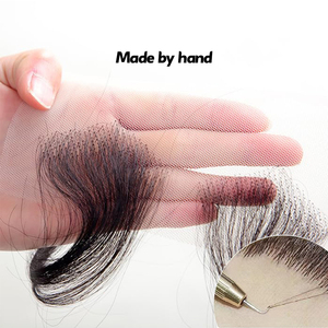 Bandes de cheveux naturels bouclés faits à la main en gros, invisibles, avec dentelle HD et baby <span class=keywords><strong>hair</strong></span> pour femmes - Product Image 3