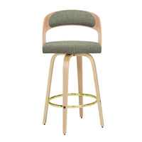 Chaise de salle à manger en bois moderne et réglable de style industriel, ensemble de tabourets de bar très vendus, chaise de garage chinoise bon marché pour le salon