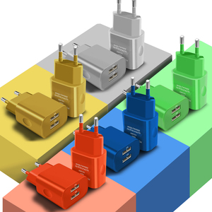 Điện thoại di động duy nhất kép cổng <span class=keywords><strong>USB</strong></span> tường Sạc Adapter chúng tôi EU AU cắm 10W 2A 5W 1A cho iPhone x 8 7 6 5 cộng với Samsung S8 S9 lưu ý 9 - Product Image 1