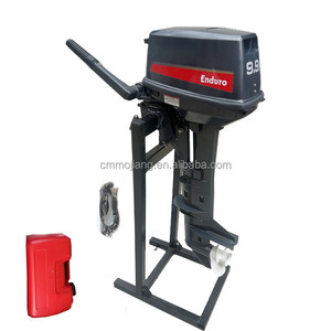 Tekneler uzun şaft için manuel su soğutmalı <span class=keywords><strong>2</strong></span> zamanlı 9.9 HP deniz motoru dıştan takma Motor - Product Image 5