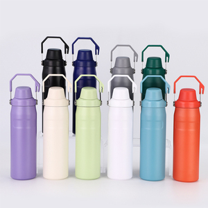 18/24/36oz con bocca ironica in acciaio inossidabile 304 isolato sottovuoto Outdoor Sport Climbing Champing borraccia con manico - Product Image 1