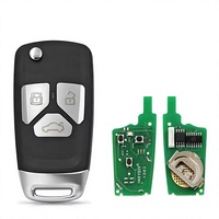 Clé télécommande universelle pliable KEYDIY KD B02 B27-3 NB27-3 pour Audi type A4 A4L A5 A6 A7 A8 Q5 Fabriquée en Chine