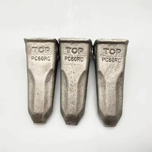 Hot bán giả mạo thép 5 tấn Rock xô HD pc60 pc100 <span class=keywords><strong>Sharp</strong></span> dột nát răng xây dựng vuông phẳng Trái Đất răng thiết kế mới - Product Image 5