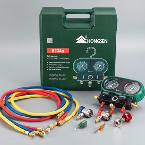 Manomètre de réfrigérant Hongsen HS-MVS60-134-60, outil analogique pour la climatisation automobile - Product Image 1