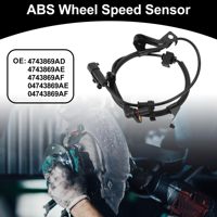 Kit de capteur de vitesse de roue ABS neuf BST n° 4743869AD/4743869AE/4743869AF, capteur ABS arrière gauche pour Dodge Journey 2014-2020, garantie 1 an