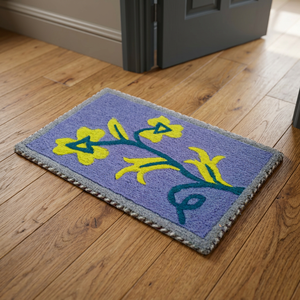 Wholesale Machine Made Rectangle Handmade Solid Color Jacquard Flat Weave Eco-friendly Door <b>Mat</b> <b>Kitchen</b> Rug Premium Quality 12mm - Product Image 3