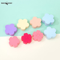 Beauty Planet Flower Mini Éponge pour les doigts Éponges cosmétiques pour le visage pour le nettoyage du visage Mini éponge de maquillage de marque privée