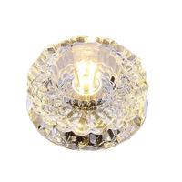 Plafonnier à LED de style moderne avec projecteur en cristal Luminaire encastré pour le salon et la décoration murale Alimentation CA