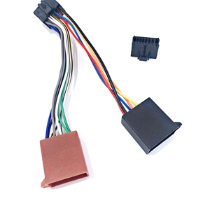 محول طاقة صوتي للسيارة مع موصل راديو 16 دبوس وحزمة أسلاك ISO - Product Image 2