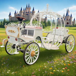 Hermosa Carruaje de Cenicienta Personalizada a Color, Carruaje de Calabaza Navideño de Alta Calidad, Encantadora Carruaje de Cenicienta - Product Image 6