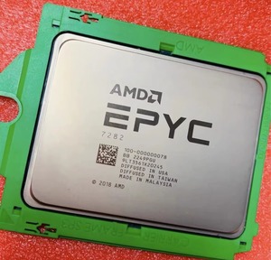 Epyc ชุด7002 AMD epyc 7282ซีพียู32-core 64-Thread 2.0GHz 180W 64MB ซ็อกเก็ต SP3ประมวลผลเซิร์ฟเวอร์ CPU - Product Image 1