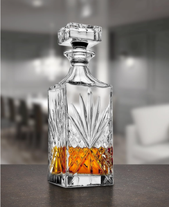 <span class=keywords><strong>Dublin</strong></span> Irish Cut 750ml Carafe à whisky en cristal sculptée à la main pour liqueur, vodka, vin ou bourbon - Product Image 2