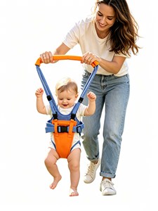 Adjustable Baby Walker <b>Toddler</b> Walking Assistant Assistive Walking Devices Infant <b>Stroller</b> with Safety Belt Baby Walker Products - Product Image 6