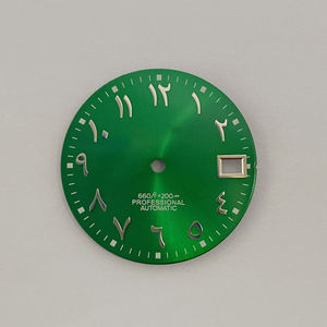Nuevo reloj mecánico NH35 con números arábigos, con esfera de 28.5 mm y accesorios metálicos. - Product Image 2