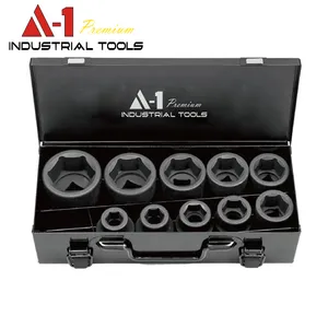 A 1 New Arrival 10 Pcs 3 4 Dr Impact Socket Set Heavy Duty Cr Mo Sockets