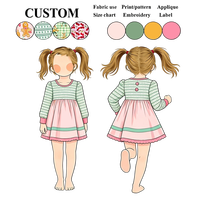 Robe Courte Tricotée Respirante Décontractée et Tendance pour Adolescentes, Col Rond avec Nœud, Imprimé Dessin Animé, Idéale pour l'Automne et Noël - Meilleure Vente
