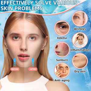 Rodillo Facial de Silicona con Forma de Mango para Terapia de Hielo, Molde de Hielo Reutilizable para Reducir Poros, Antiarrugas, Masajeador Facial para el Cuidado de la Piel - Product Image 3