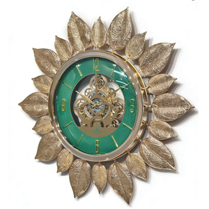 Horloge <span class=keywords><strong>murale</strong></span> de style européen, luxe léger, idéale pour les espaces décoratifs tels que les salons, les bureaux et les entrées - Product Image 2