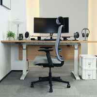 Chaise de bureau ergonomique pivotante en maille de luxe au design moderne BIFMA, chaise de bureau pour cadres, PDG, vente en gros