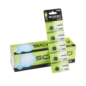 การผลิตแบตเตอรี่ลิเธียม CR1225 3V 50mah แบบกระดุมอย่างมืออาชีพ - Product Image 1