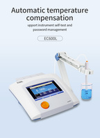 Conductimètre numérique de table EC600L pour laboratoire, testeur de conductivité de l'eau, analyse de la qualité de l'eau, OEM
