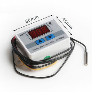 Controlador de Temperatura Digital LED AC 12V/24V/220V 10A, Termostato con Sonda Sensor NTC XH-W3001 - Product Image 4