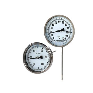 Termómetro Bimetálico Ashcroft 30FI 0-120C con Ángulo Ajustable y Sensor de Temperatura Mecánico - Product Image 2