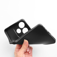 Coque en TPU étanche noir mat pour OPPO Reno14 F 5G Reno13 A5 5G A5X 4G Silicone souple Mobile nouveauté couverture de téléphone portable