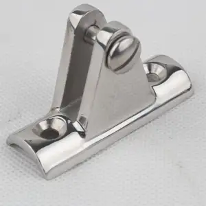 High quality 316 stainless steel casement hinge yacht bimini fitting marine hardware hinge