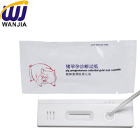Bandelette de test de grossesse animale WANJIA, détection de l'hormone progestérone pour truie, vache, bétail