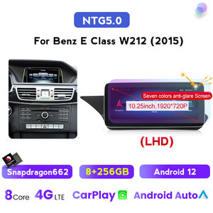 Autoradio Android 11, 8 go/256 go, Navigation GPS, DSP, DVD, lecteur multimédia, pour voiture <span class=keywords><strong>Mercedes</strong></span> Benz classe E, W212, E200, E230, E260, E300, S212 (2009 — 2015) - Product Image 6