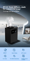 Diffuseur ultrasonique électrique en métal Maonoal A600 160 ml avec contrôle par application, éclairage LED écologique pour hôtel, maison et système CVC