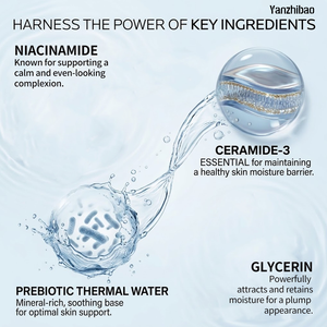 <span class=keywords><strong>Nettoyant</strong></span> Moussant Purifiant <span class=keywords><strong>Visage</strong></span> OEM à la Niacinamide, Sans Huile, pour Peaux Grasses <span class=keywords><strong>et</strong></span> Sensibles - Product Image 2