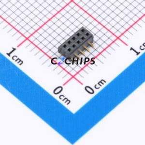 CLM-105-02-G-D-TR Pin Socket SMD,P=1mm Connector ( Pitch: 1mm )( Row Spacing: 1mm )( Round Hole / Square Hole: Square Hole ) - Product Image 1