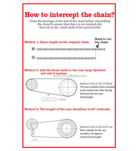SUMC全空心9/10/11/12速度1/2x11/128链接116链接彩色自行车链全空心山地/公路自行车链 - Product Image 5