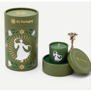 Handmade high-quality hard paper candle <b>gift</b> <b>box</b>, customizable according to needs - Product Image 2