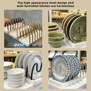 Organisateur de couvercles de casseroles sous l'armoire, rangement pour armoire de cuisine avec 8 séparateurs réglables pour casseroles, poêles et couvercles, support de comptoir - Product Image 6