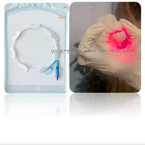 Appareil laser médical pour l'ablation des <span class=keywords><strong>varices</strong></span> veineuses endoveineuses 980 nm 1470 nm, EVLT, fibre laser pour <span class=keywords><strong>varices</strong></span>, machine laser vasculaire EVLT - Product Image 2