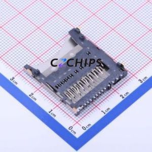 SD-115-A-1.6 SD Card / Memory Card Connector SMD Connector Self-Return Type Standard SD Card Card Holder 4.4mm - Product Image 2