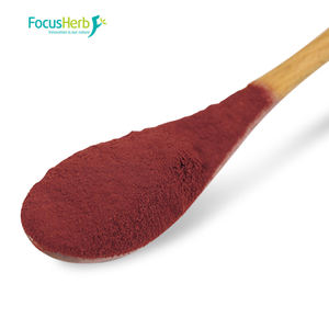 FocusHerb Pigment naturel de qualité alimentaire Colorant extrait de levure de riz rouge Extrait de plantes E100 Poudre rouge de Monascus - Product Image 2