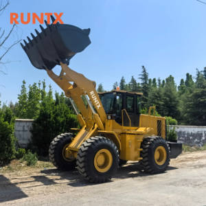 Cargadora de Ruedas Articulada RUNTX China de 5 Toneladas 4x4 con Motor Weichai de 162kw - Product Image 2