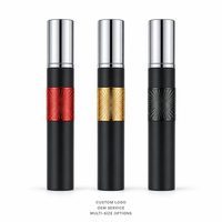 Atomiseur de parfum vide en gros 35 ml style stylo, flacon pulvérisateur de voyage rechargeable, design étoile dorée crème, logo personnalisé