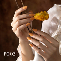 GULAURI – Kit de vernis à ongles gel 9 couleurs automne, tons terreux mats, haute pigmentation, à retirer par trempage, fournitures de salon, parfait pour les ongles saisonniers