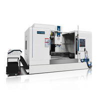 Centre d'usinage vertical CNC pour moules métalliques VMC1270, machine de fraisage CNC 3 axes, fabricant de machines de fraisage CNC VMC