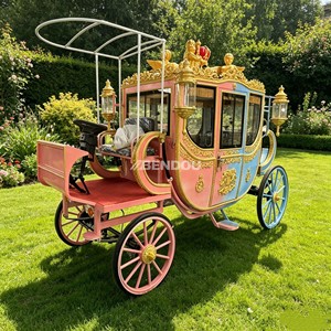 Carruaje de Caballos de Lujo de Cuatro Ruedas para Turismo, Tipo Real Eléctrico Personalizado, Motor sin Escobillas, Alcance de 80 km - Product Image 4