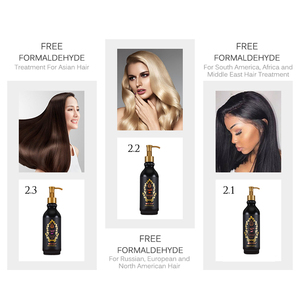 Kit de Crema Alisadora para el Cabello Bio Orgánica <span class=keywords><strong>Sin</strong></span> <span class=keywords><strong>Formol</strong></span> del Fabricante, Tratamiento de Queratina para Cabello Afro con Proteína Alisadora - Product Image 5