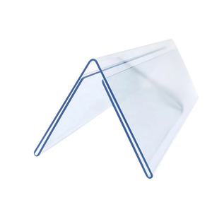 Support de Présentation Commercial en PVC Acrylique en Forme de V pour Nom de Bureau et Numéro de Table, Idéal pour Usage Professionnel - Product Image 4